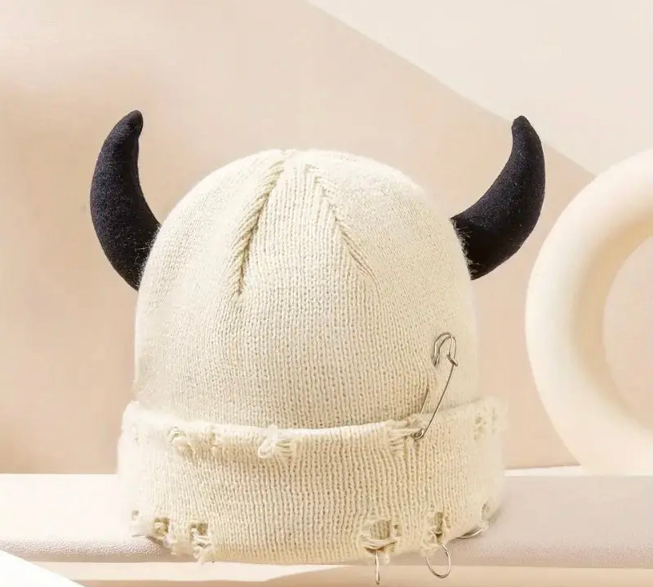 Devil Horn Beanie